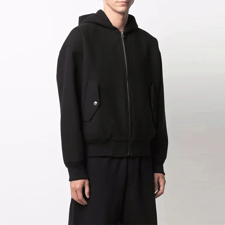 MOSCHINO Logo Printed Zipped Hoodie-3