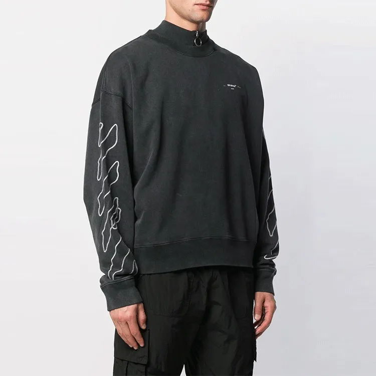 OFF WHITE Abstract Arrows Embroidered Sweatshirt-3