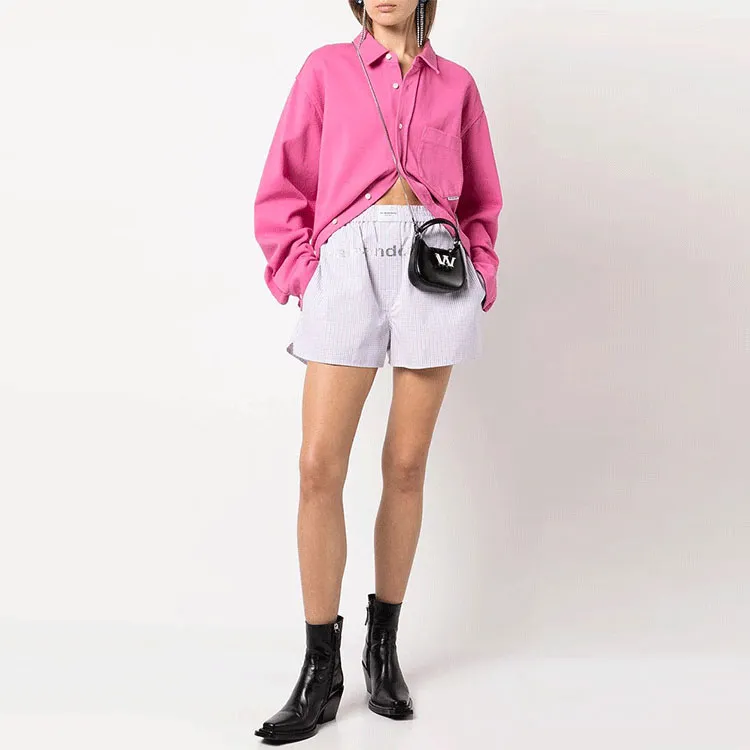 Alexander Wang Shirts Unisex Pink-3