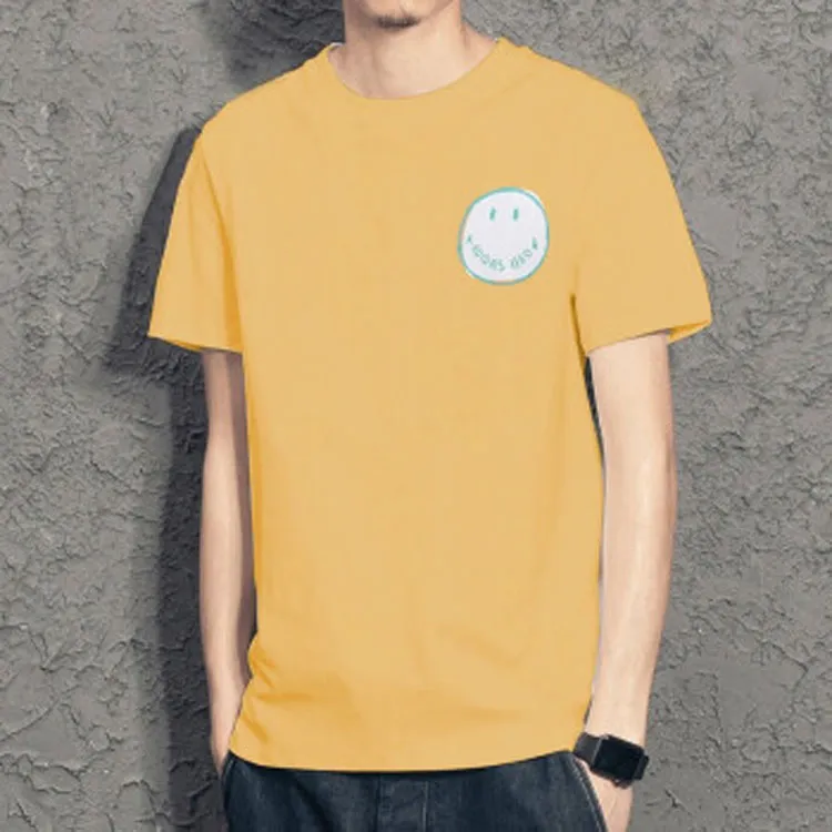 Adidas Neo T Shirt Men's Orange Yellow-5