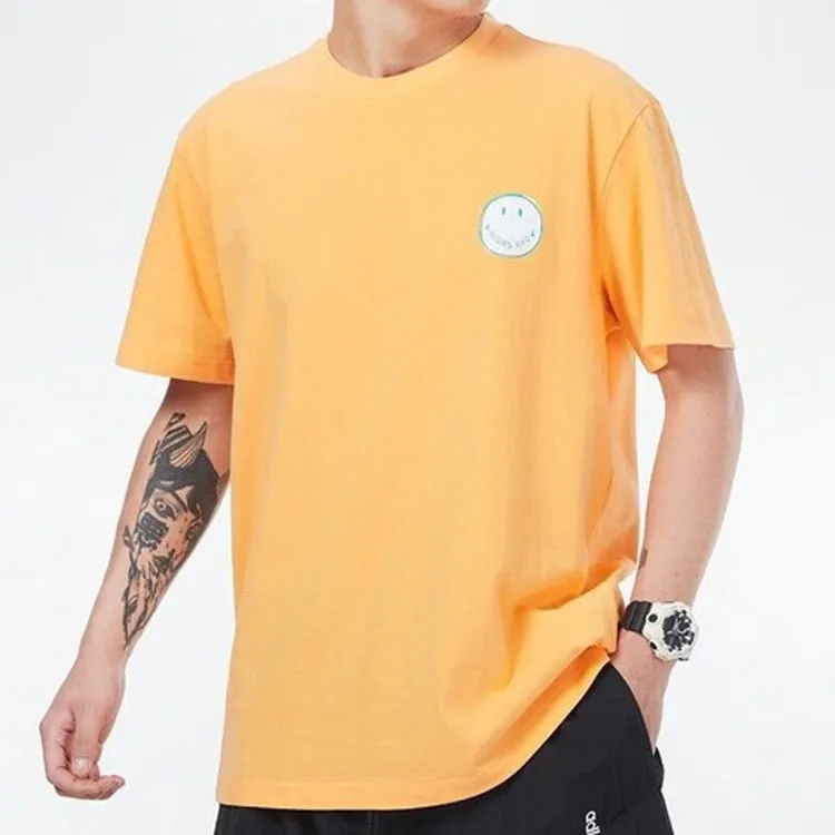 Adidas Neo T Shirt Men's Orange Yellow-4