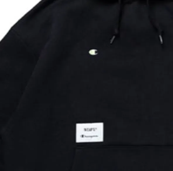 Champion X WTAPS T-shirt sweatshirts Unisex Black - Cheap