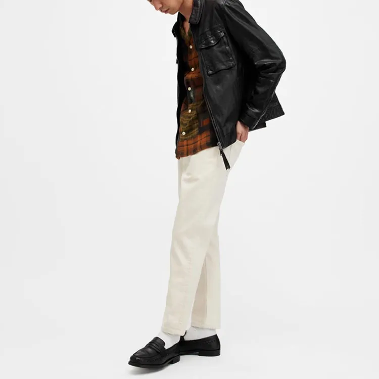ALLSAINTS Leather Jacket Men's Black-3