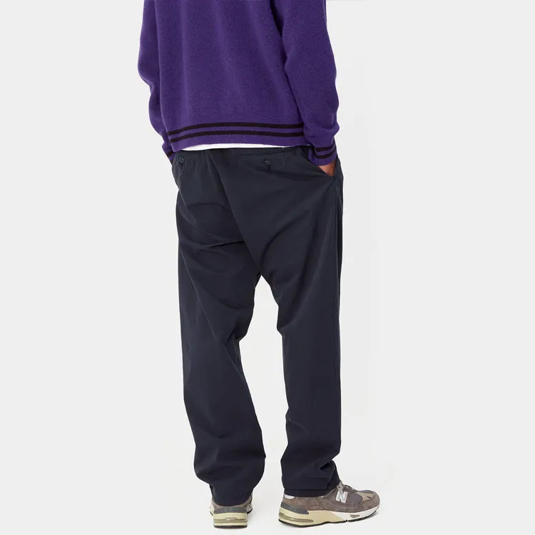 Carhartt WIP SS24 Calder Pant Poplin Casual Pants Men's Marine Blue-5