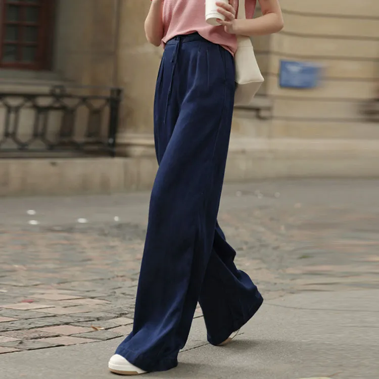 【dme】 Jeans Women's Dark Denim Blue-2