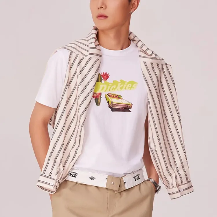 Dickies T Shirts Unisex White-1