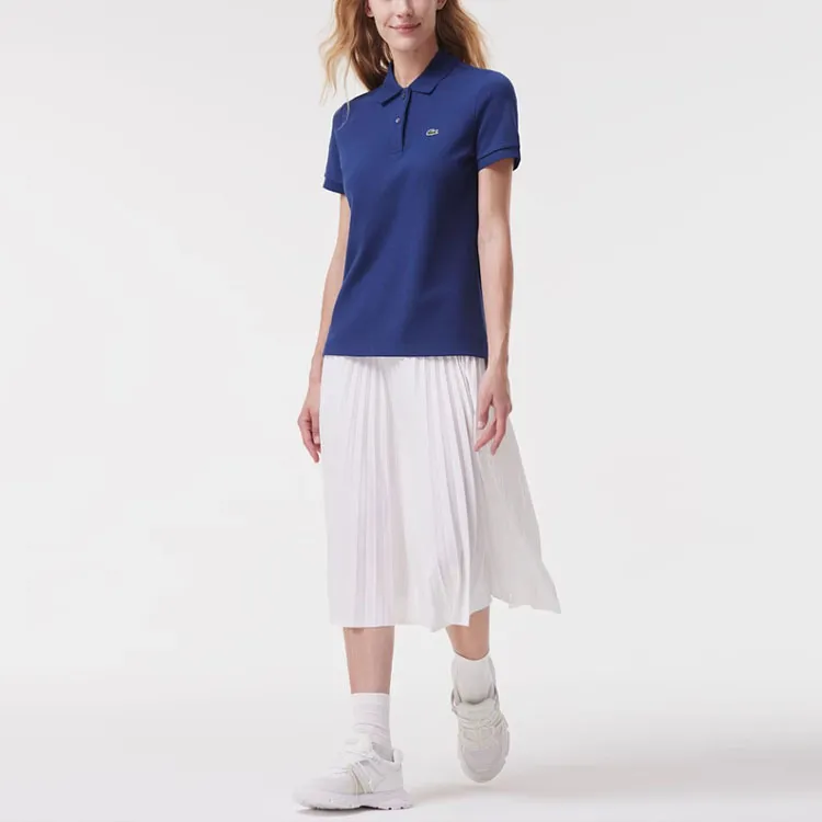 LACOSTE Polo Shirt Women's Dark Blue-2