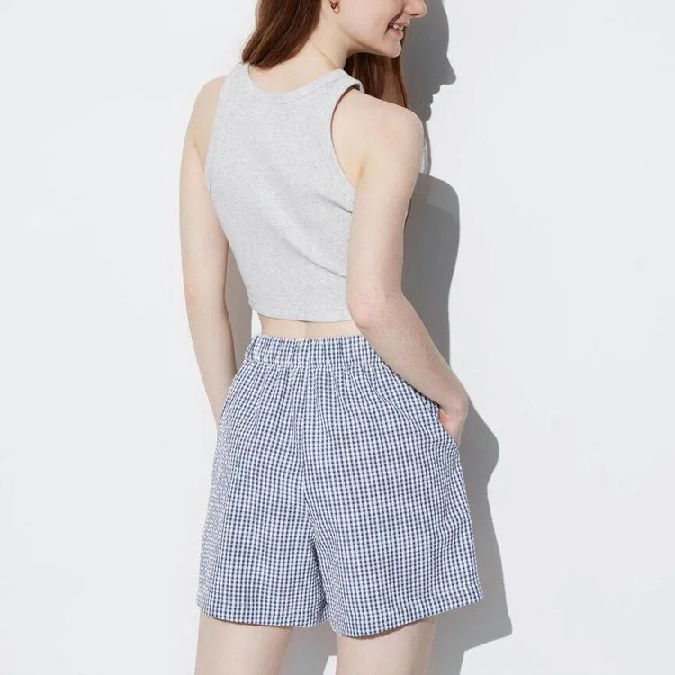 UNIQLO Casual Shorts Women's Blue-3