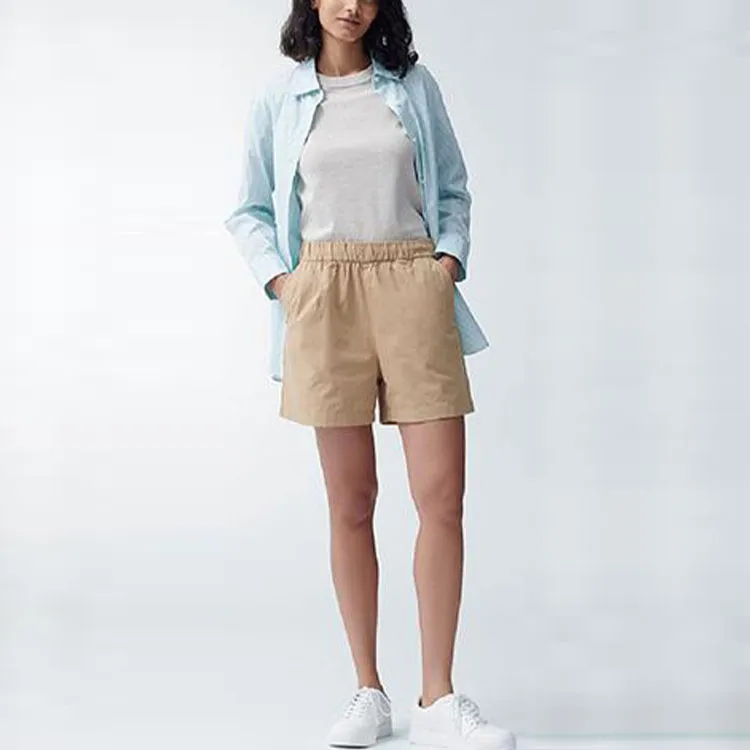 UNIQLO Pajama Pants Women's Camel-1