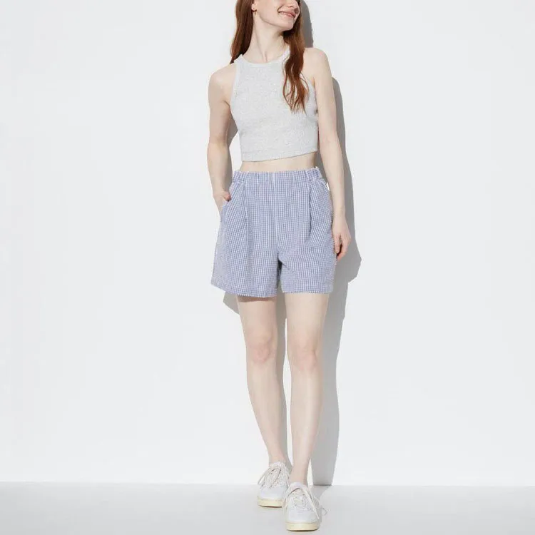 UNIQLO Casual Shorts Women's Blue-2