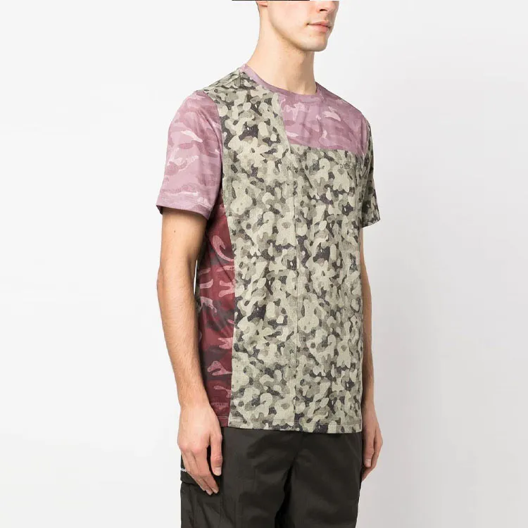 DIESEL T-Shirts Men Green-2