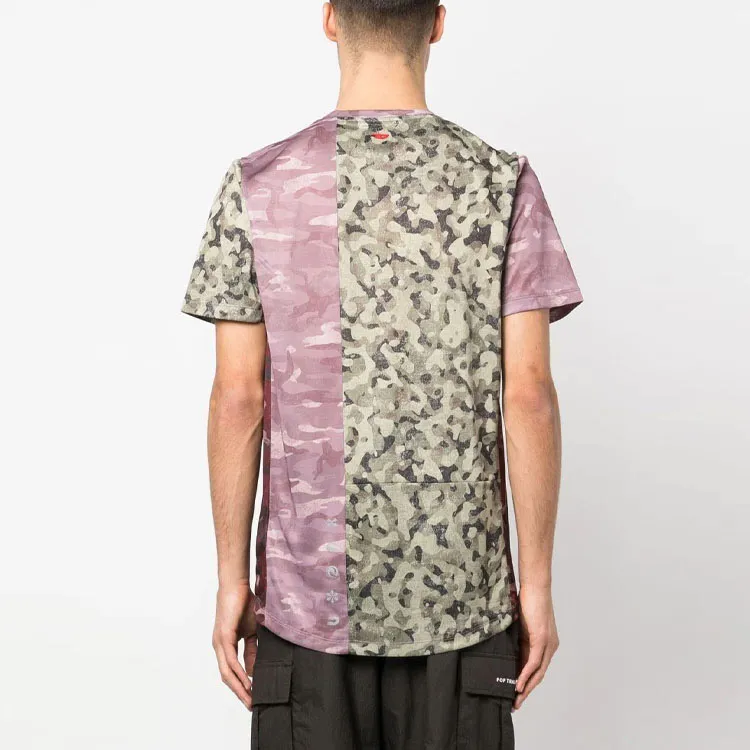 DIESEL T-Shirts Men Green-3