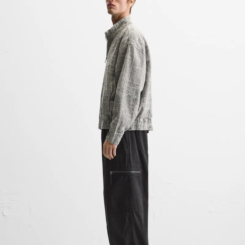ZARA Sweatshirts Men Black-4