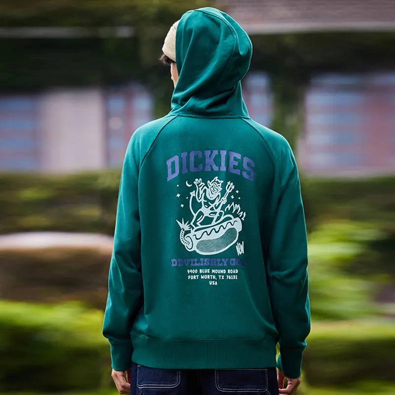 Dickies American Sweatshirt DK0A87FE Jungle Green Unisex-3