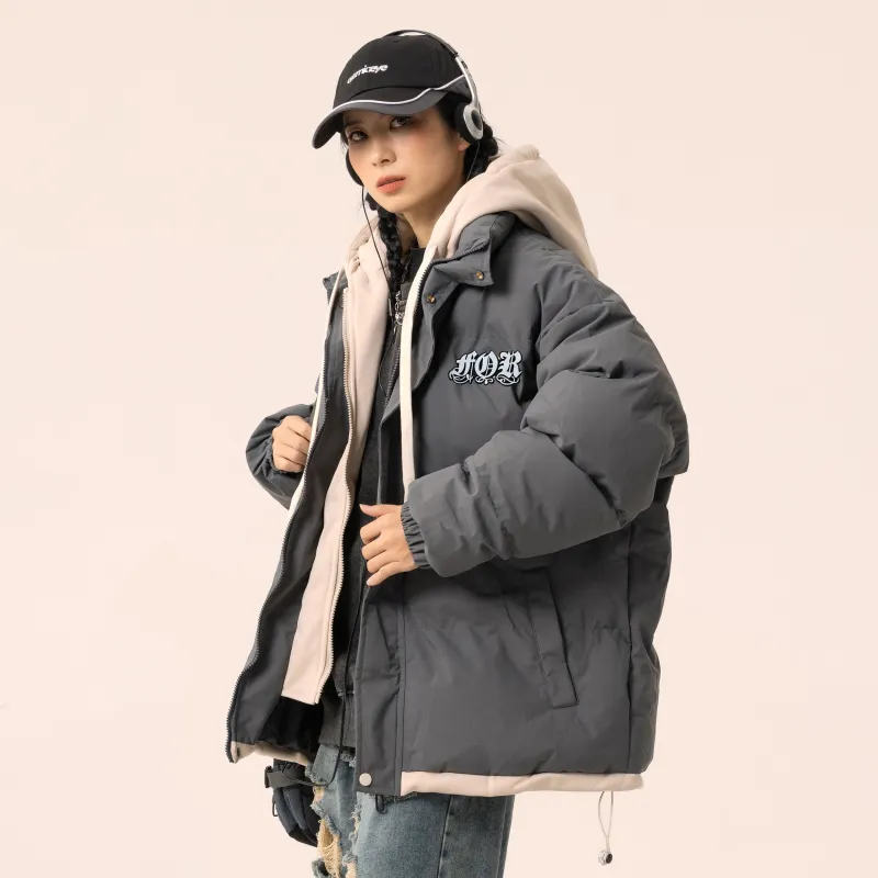 FORCEREPUBLIK Puffer Jacket Unisex-3