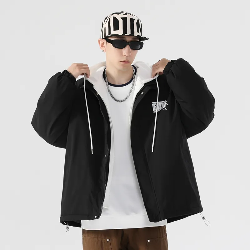 FIDO DIDO Puffer Jackets Unisex-16