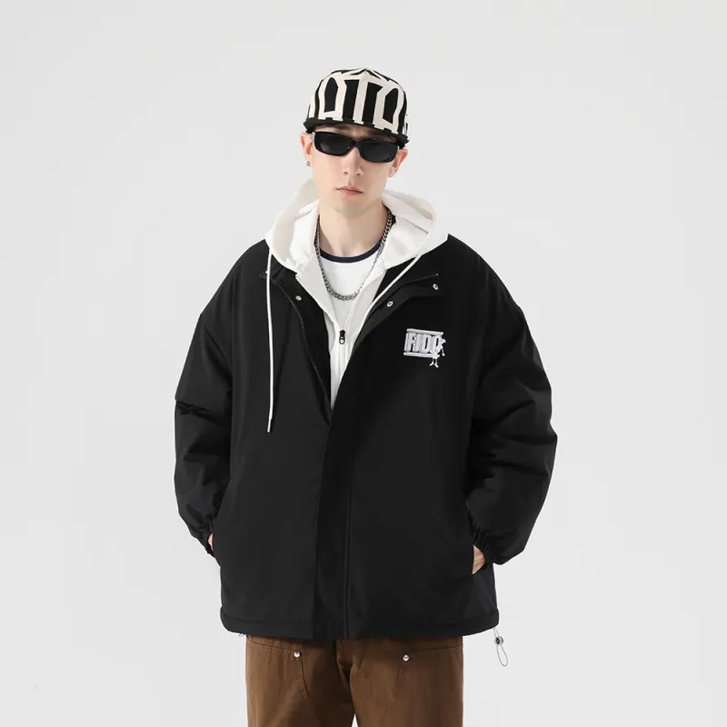 FIDO DIDO Puffer Jackets Unisex-13