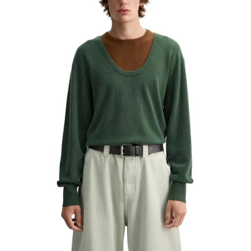 ZARA Harry Lambert Co-brand Sweaters Unisex Green-2