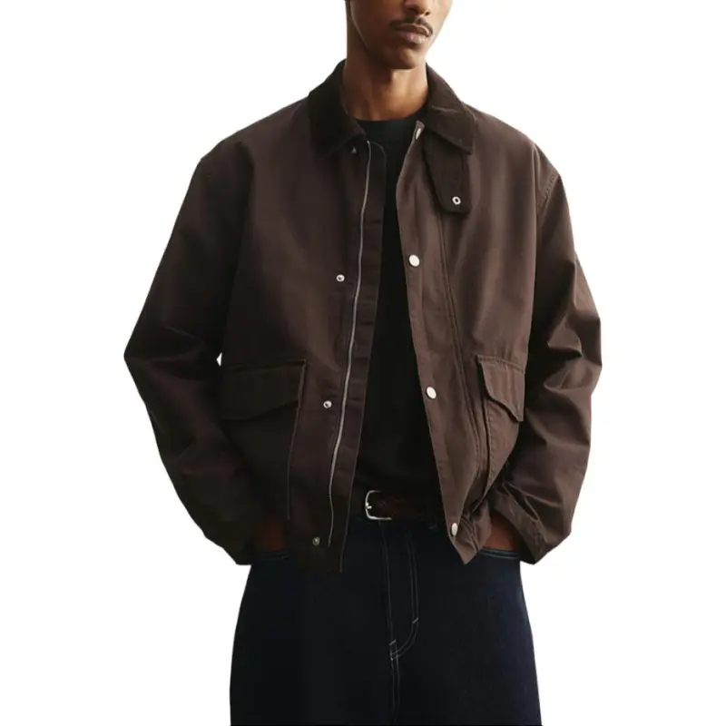 H&M Jackets & Coats Men's Brown-1