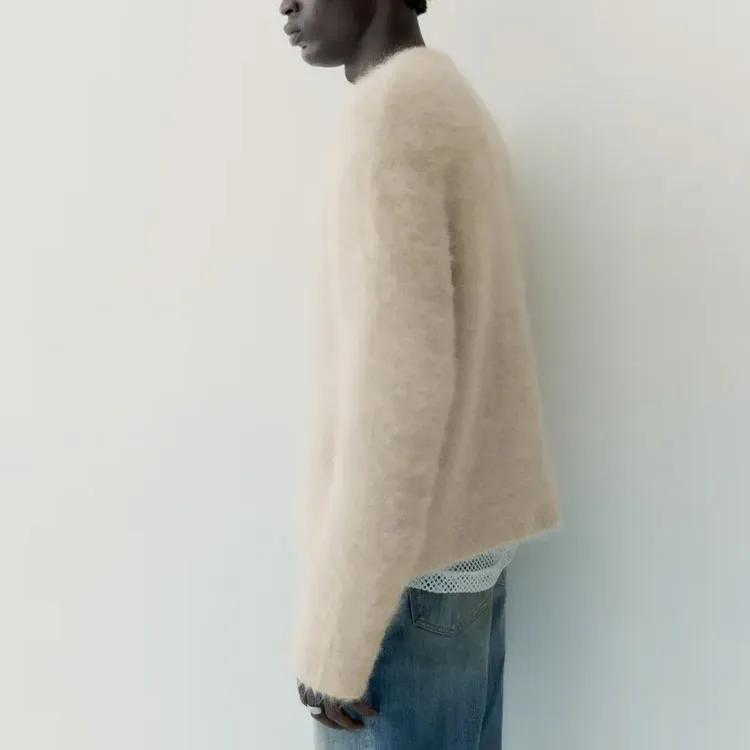 H&M Atelier Series Sweaters Men Light Beige-2