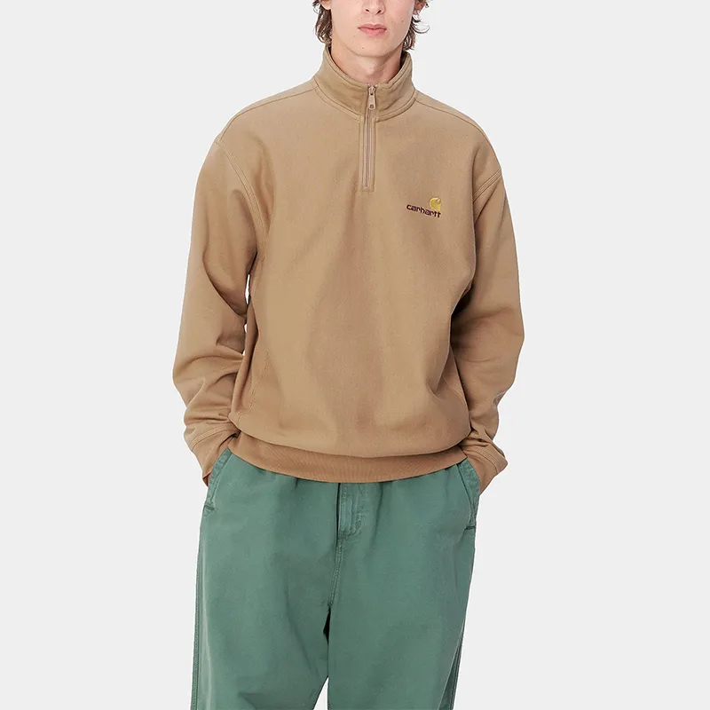 Carhartt WIP Half Zip American Script Sweatshirt-4