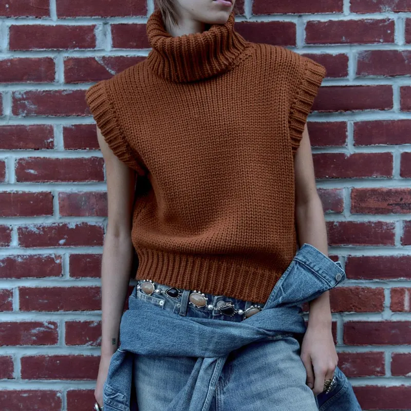 ZARA Sweaters Women's Brown-2