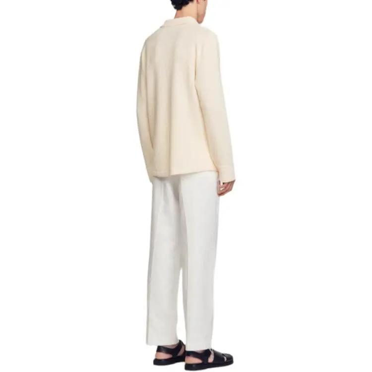 Sandro Waffle knit Shirt-2