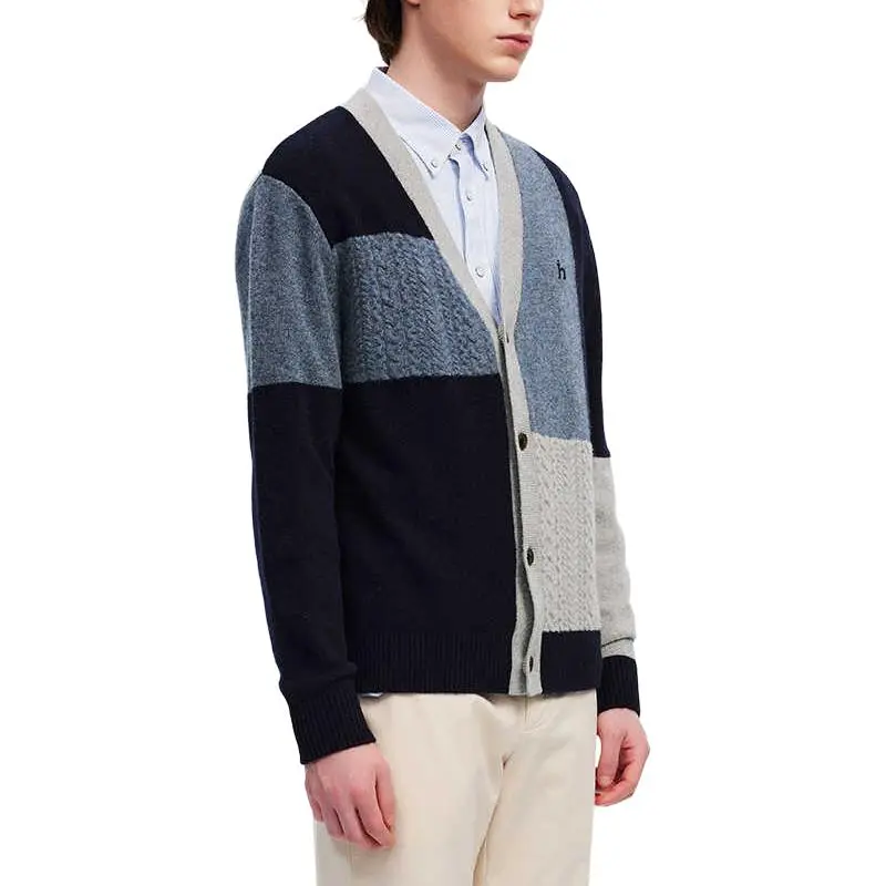 HAZZYS Sweaters Men Navy Blue-3
