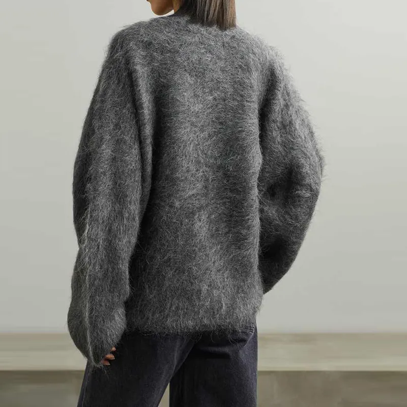 TOTEME FW24 Sweater Women's Dark Gray-2