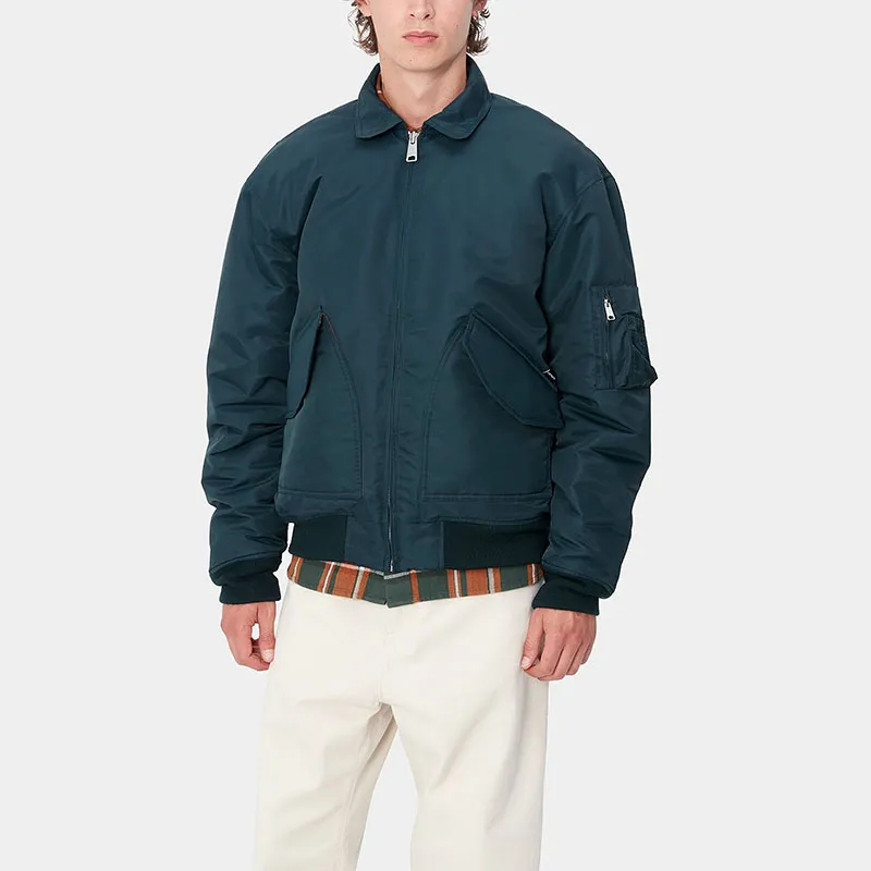 Carhartt WIP Olten Zipped Bomber Jacket-3
