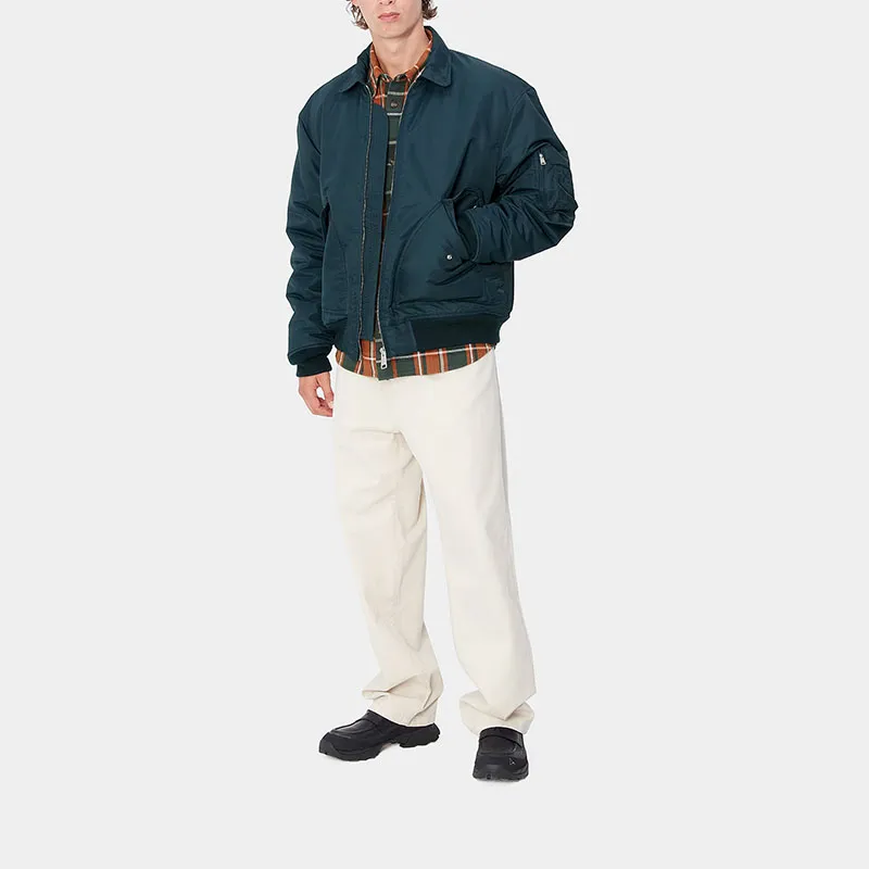 Carhartt WIP Olten Zipped Bomber Jacket-6