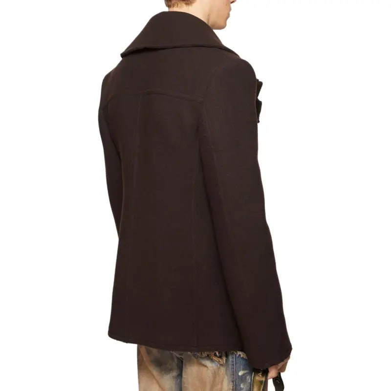 Acne Studios Zip Detailed Felted Jacket-2