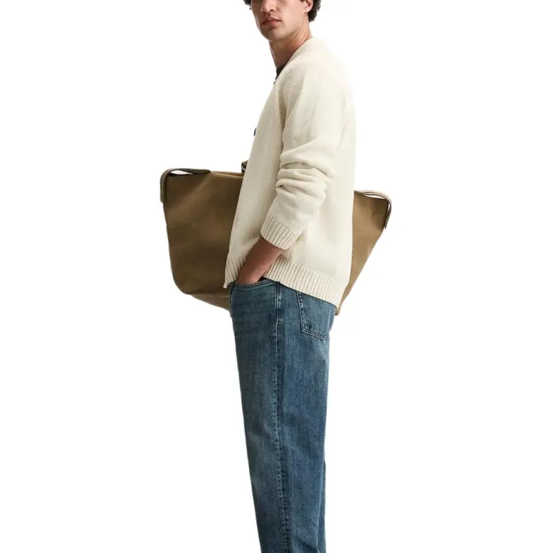 ZARA Knitwear Men White-4