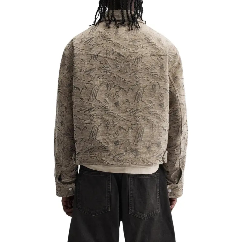 ZARA Jackets Men Beige-3
