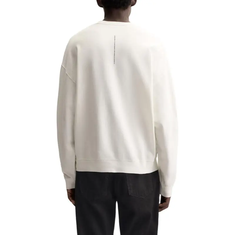 ZARA Sweatshirts Men White-4