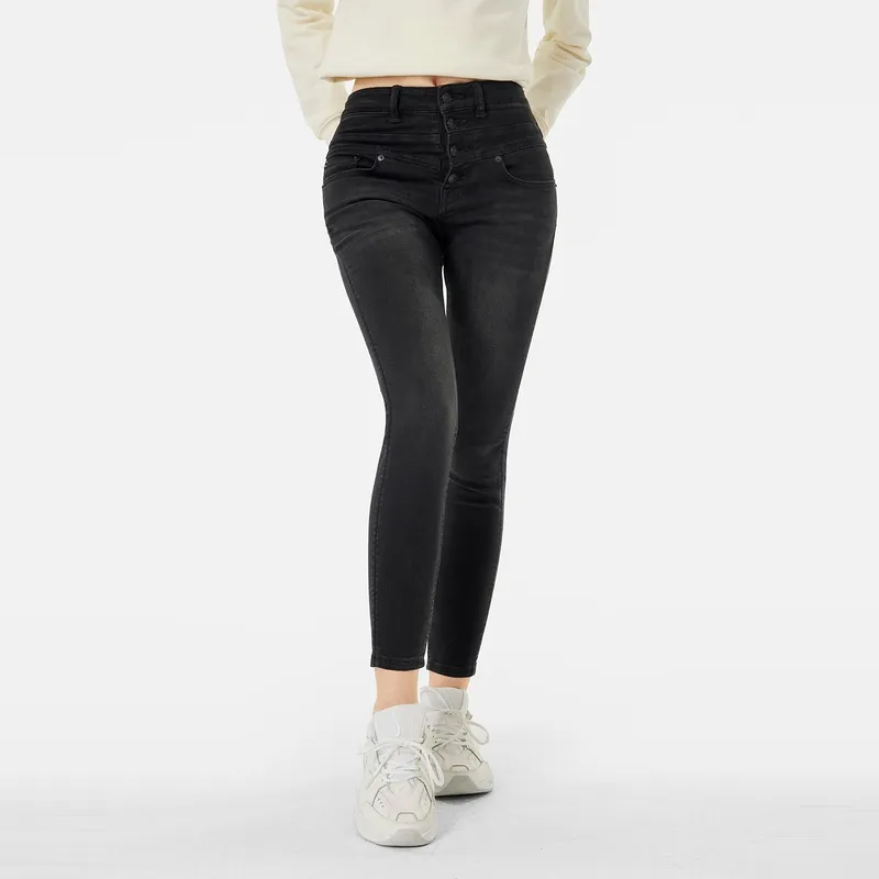 EVISU Jeans Women's Denim Black-2