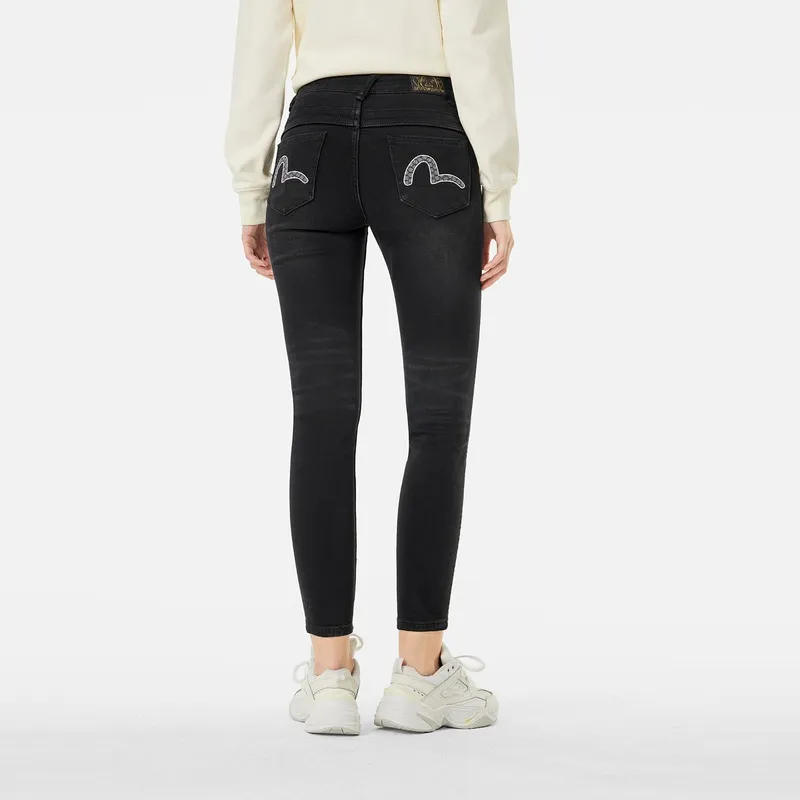EVISU Jeans Women's Denim Black-3