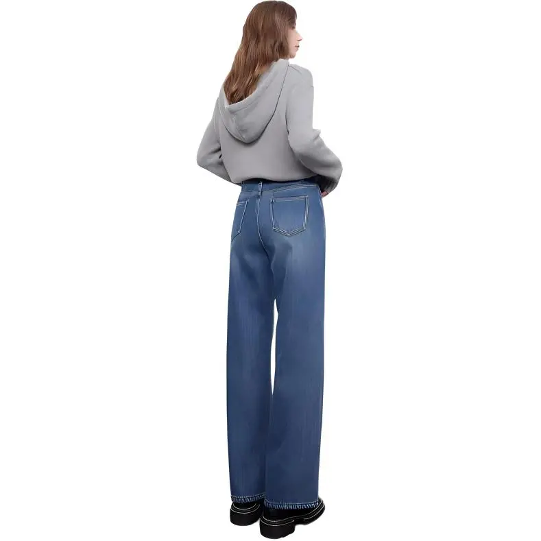 3COLOUR Jeans Women's Marine Blue-4