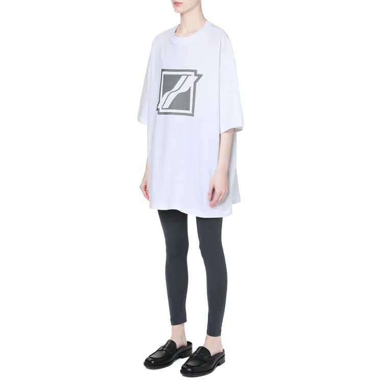 WE11DONE Logo print T shirt-3