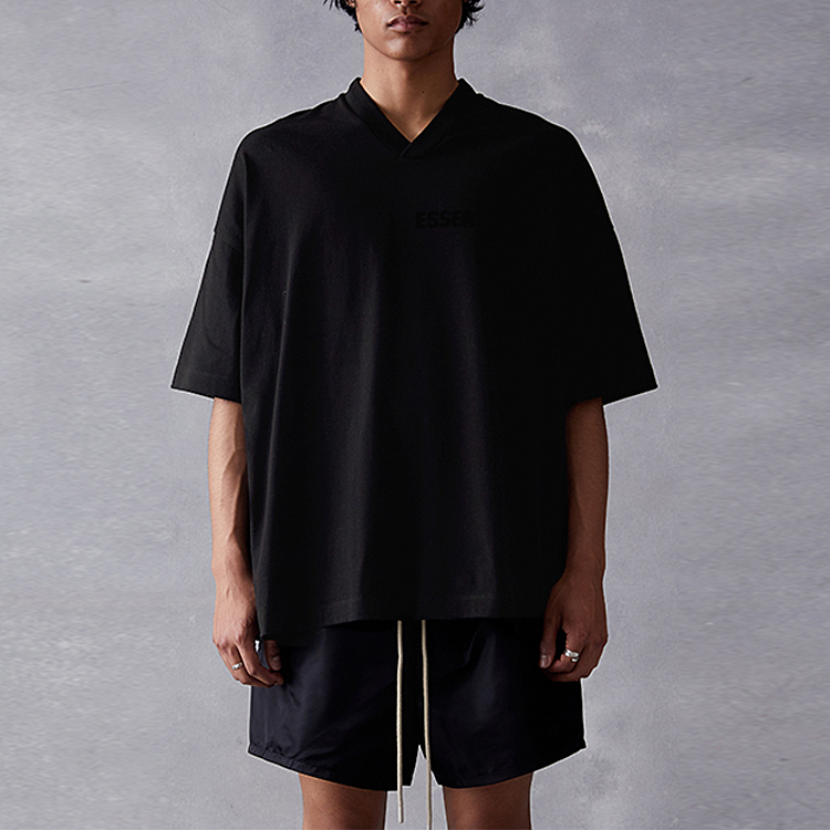 CM)【ESSENTIALS FEAR OF GOD】ブランド バックロゴ Tシャツ（T