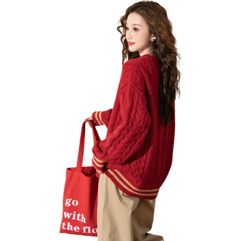 Tonlion Sweaters Women's-5