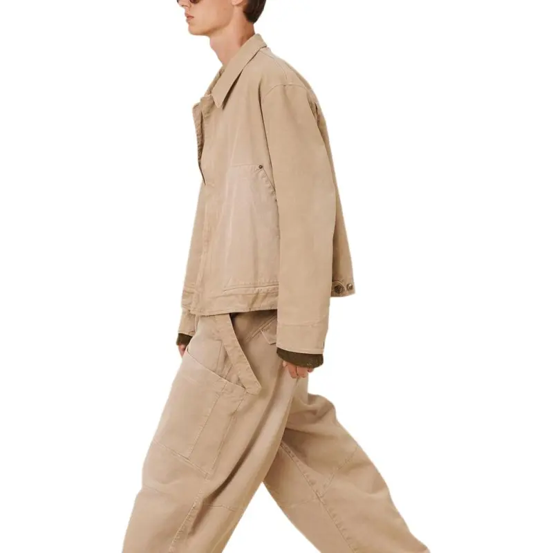 ZARA Jackets Men Sand-3