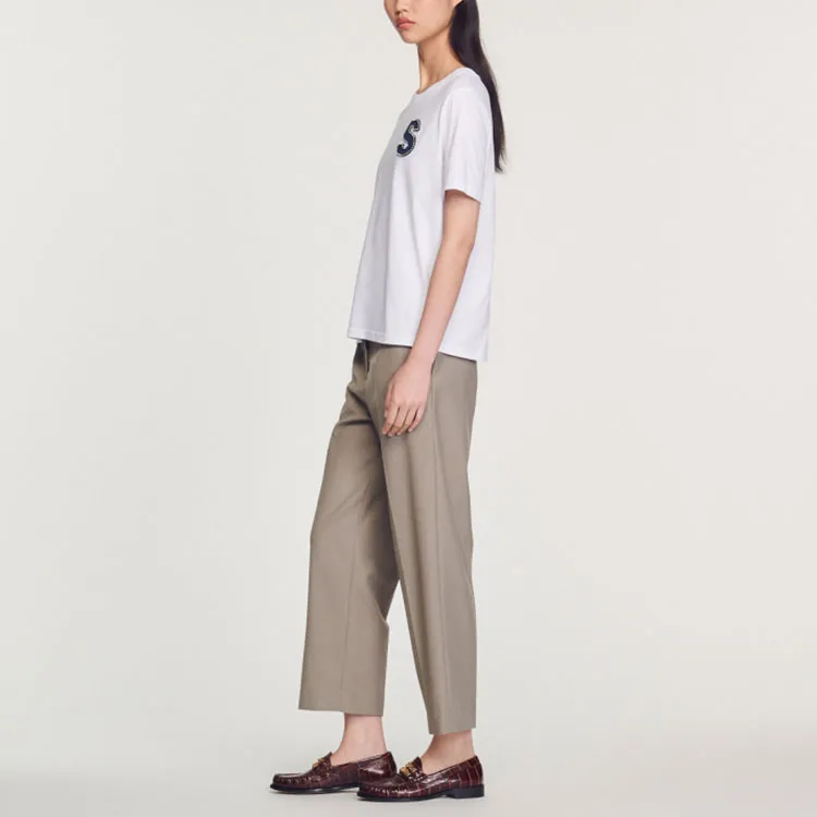 Sandro T-Shirts Women's White-3