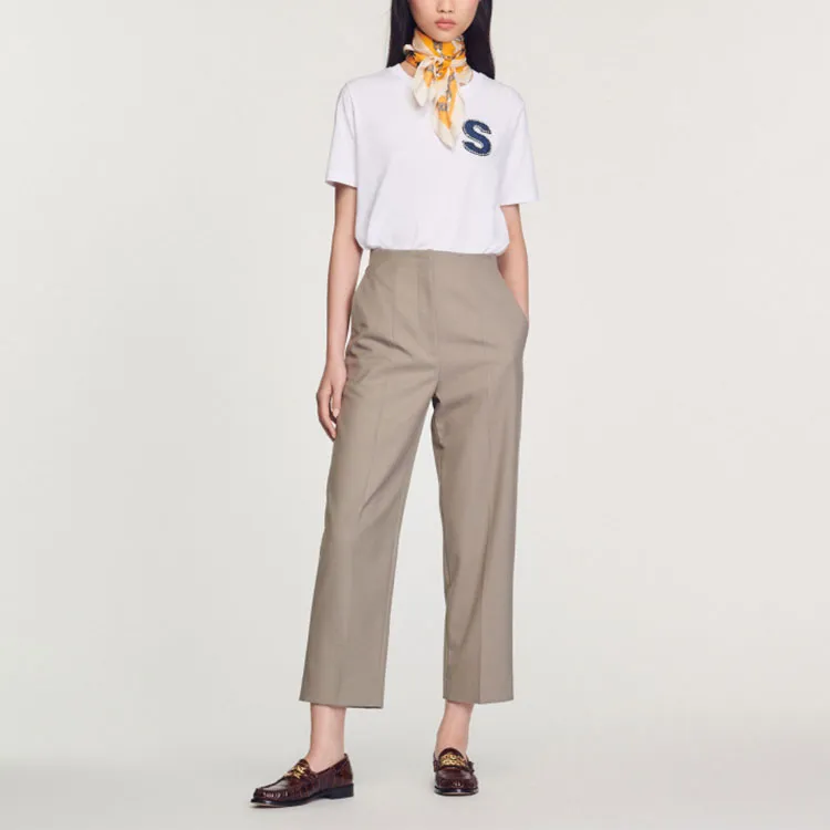 Sandro T-Shirts Women's White-2
