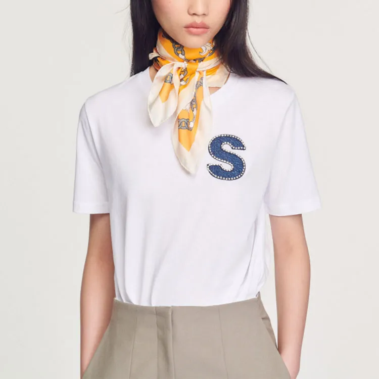 Sandro T-Shirts Women's White-1