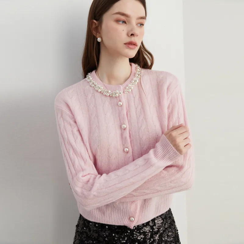 DPLAY Knitwear Women's Cherry Blossom Pink-2