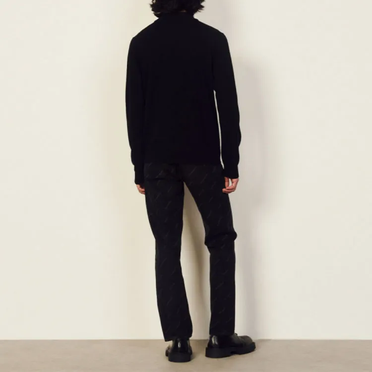Sandro Mock neck Wool Jumper-3