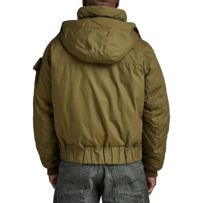 G STAR RAW Puffer Jacket Men's Dark Olive-2