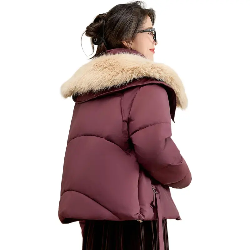 CARBAMMI Puffer Jacket Women's Purple-4