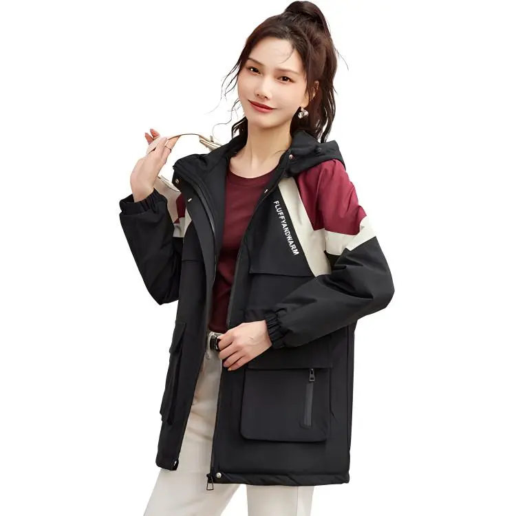 TERRE BLEUE Puffer Jacket Women's Black-7